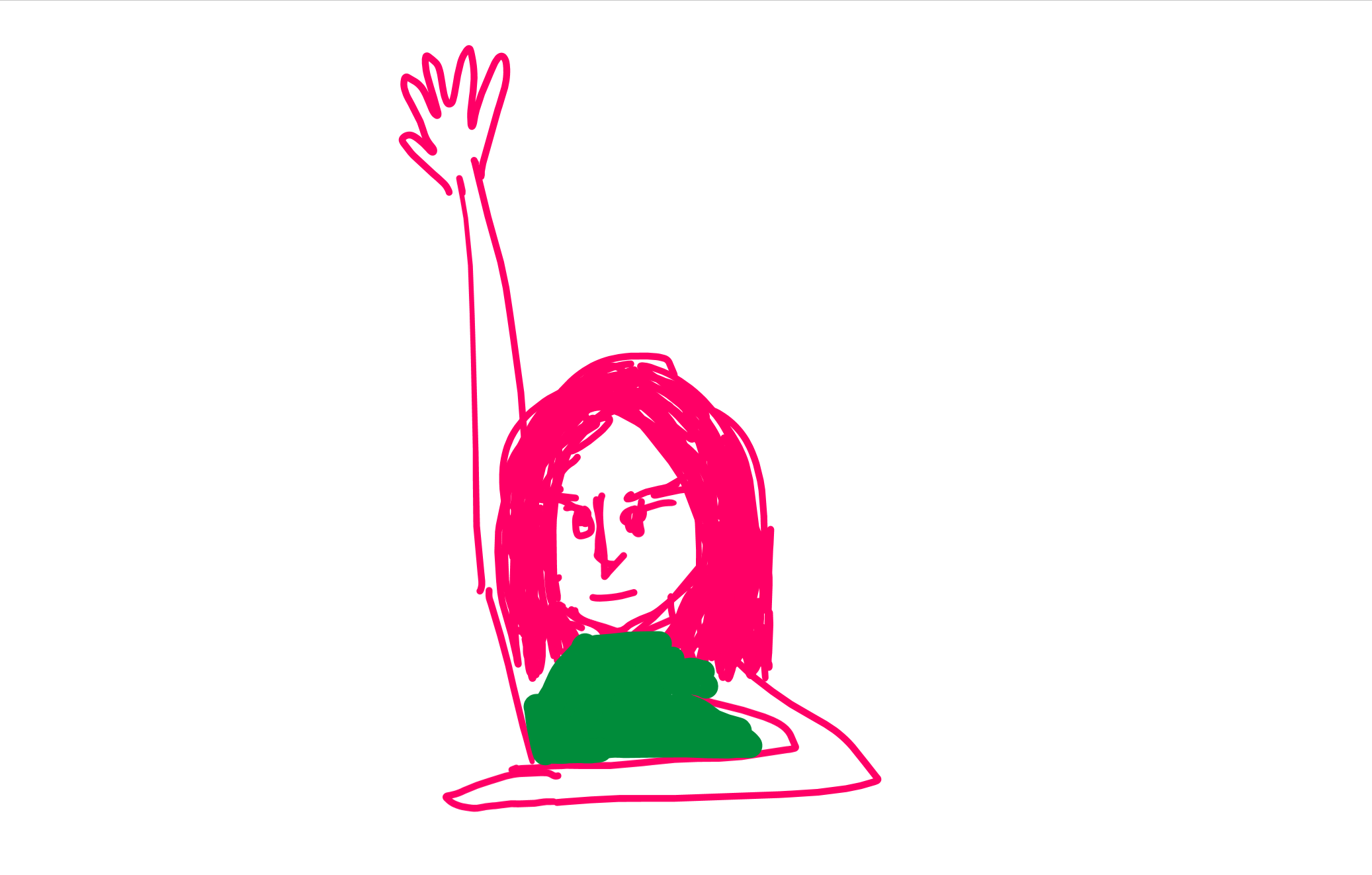 Raise a hand